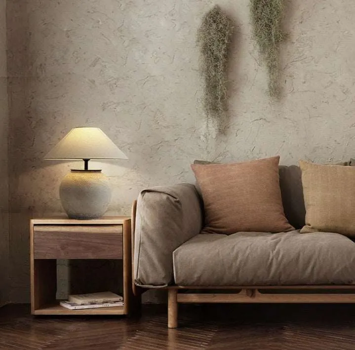 Ceramic Table Lamp | Modern Minimalist Illumination