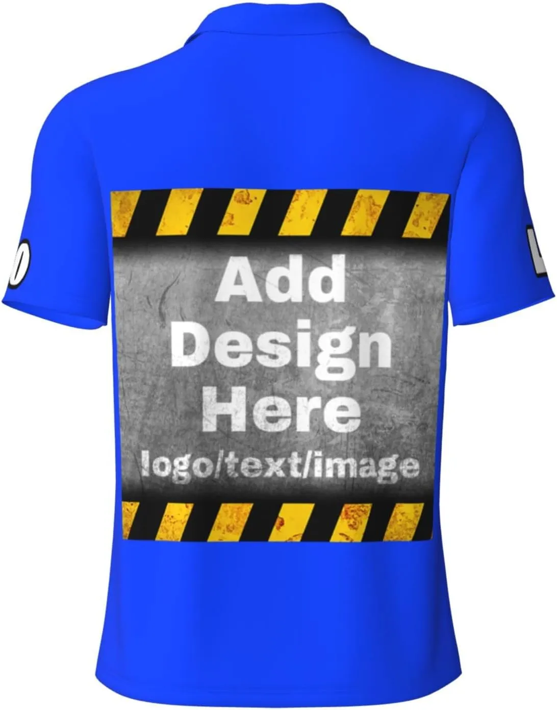 Custom Polo Shirt for Men Women Design Your Own Printed Front Back and Sleeve Personalized with Logo & Text