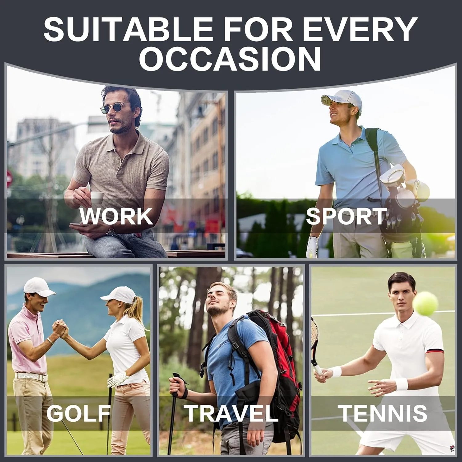 Custom Polo Shirts Desgin Your Own Text/Logo/Photo Personalized Golf Work Polo Customized FrontBack Embroidered Print