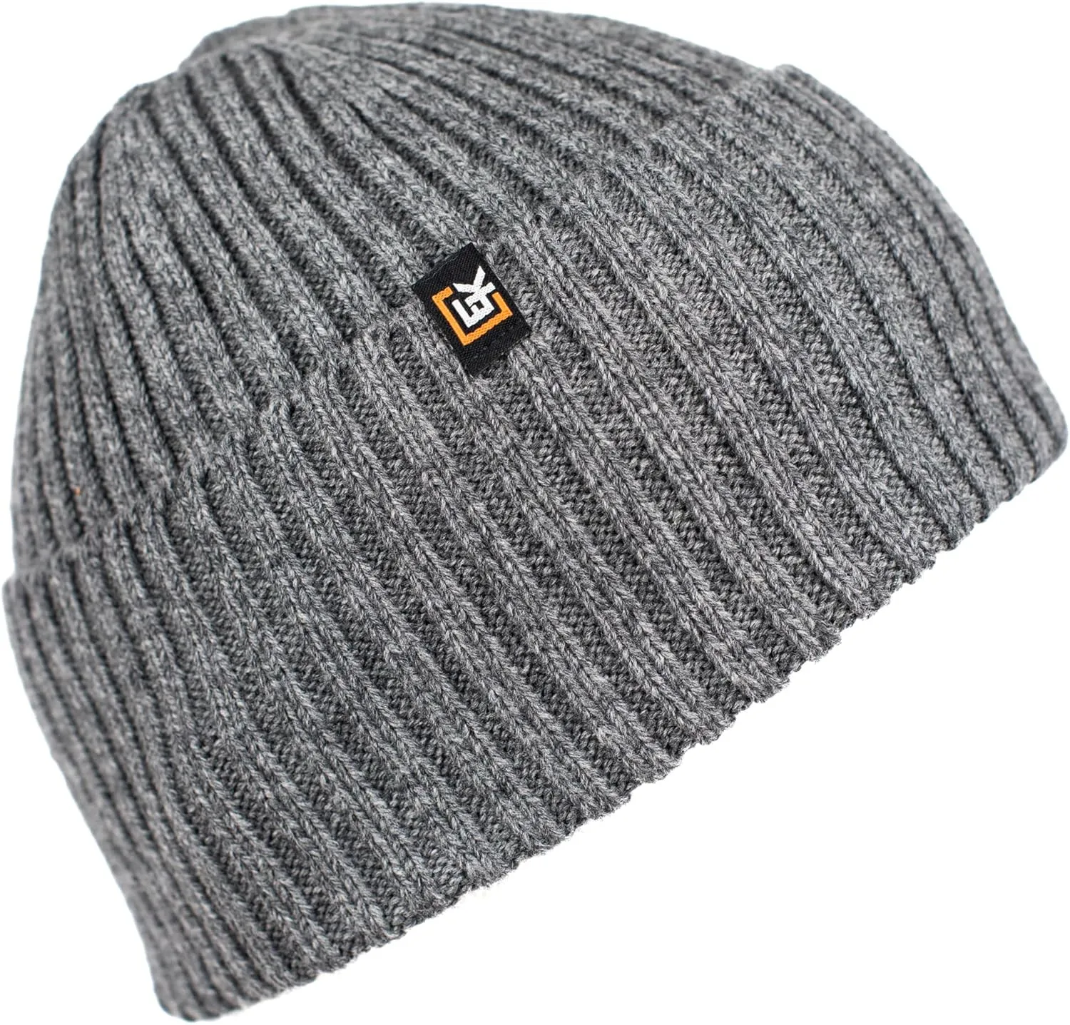 Evolution Knitwear Wool Rib Knit Beanie Hat for Men or Women - Super Soft Merino Wool - Made in The USA