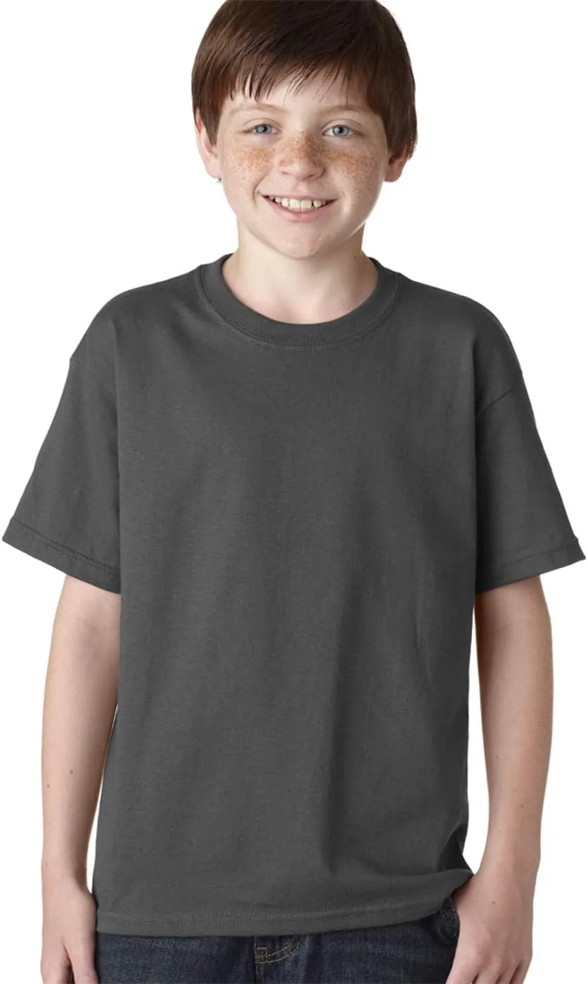 Gildan Youth Heavy Cotton T-Shirt, Style G5000B, 2-Pack