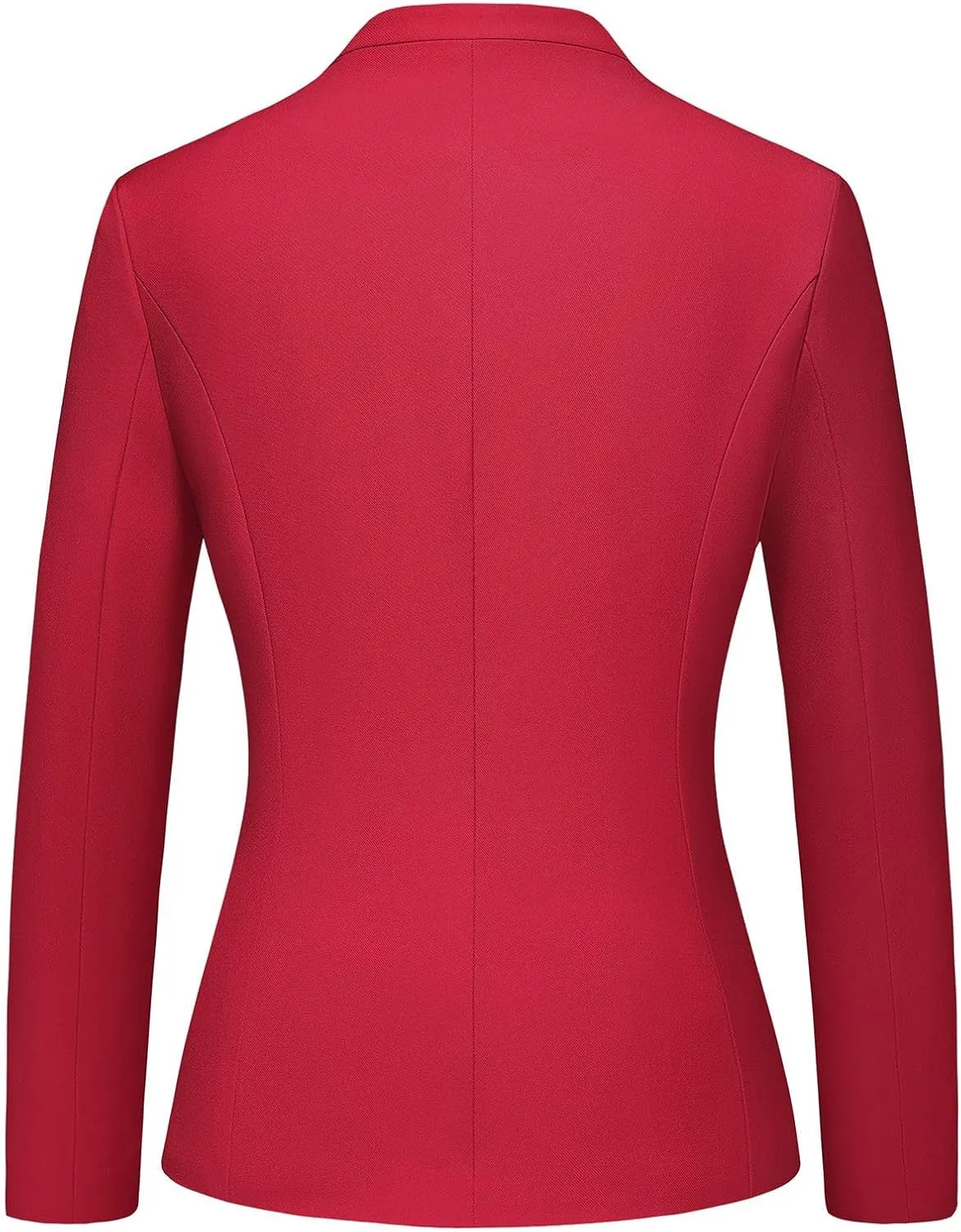 MODFUL Women's Business Pant Suit Set 2 Piece Slim Fit Blazer Jacket One Button Buckle Closure Lady Work Suit for Office