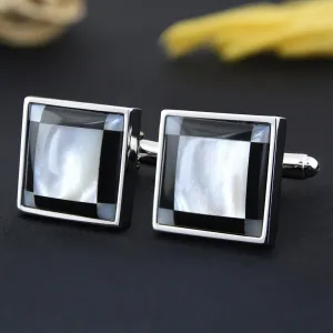 Peluche King's Stone Mother of Pearl Cufflinks