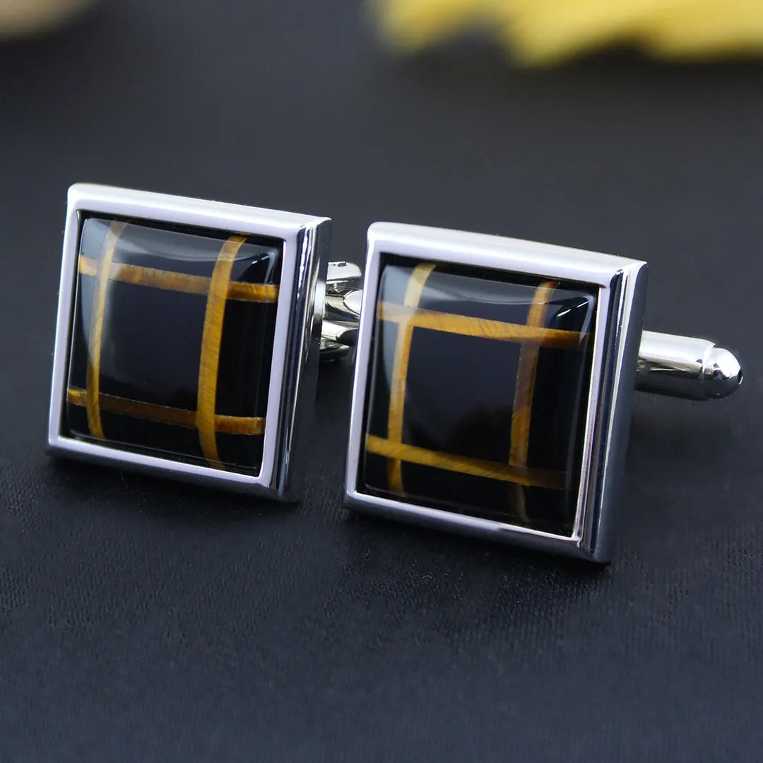 Peluche Kings's League Cufflinks