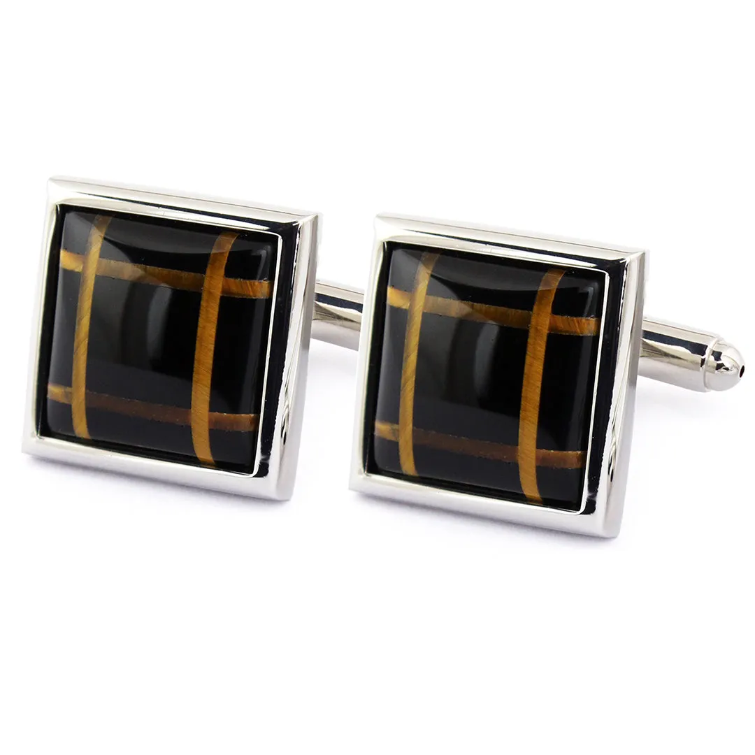 Peluche Kings's League Cufflinks