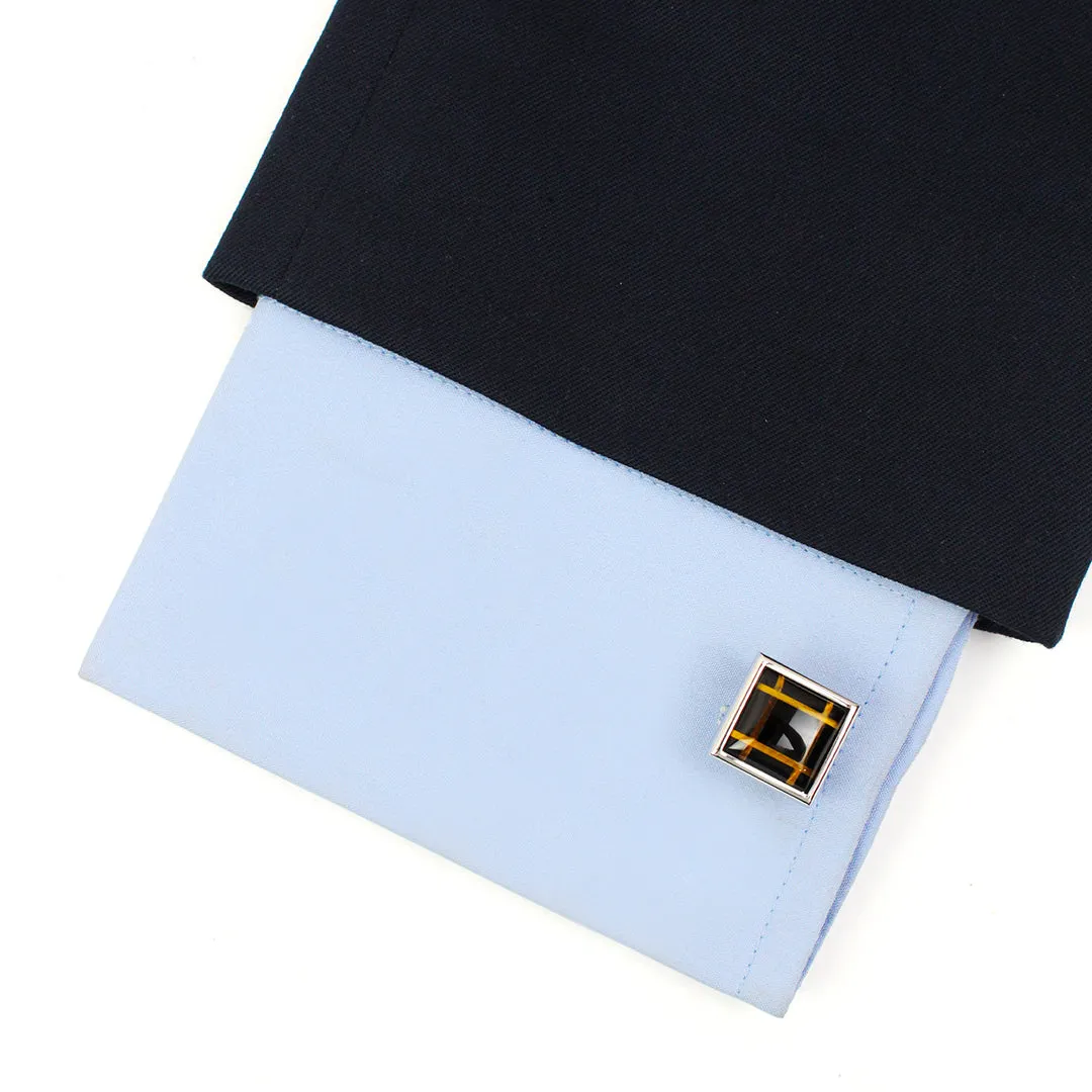 Peluche Kings's League Cufflinks
